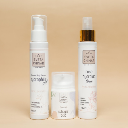 Базовый набор для жирной и проблемной кожи