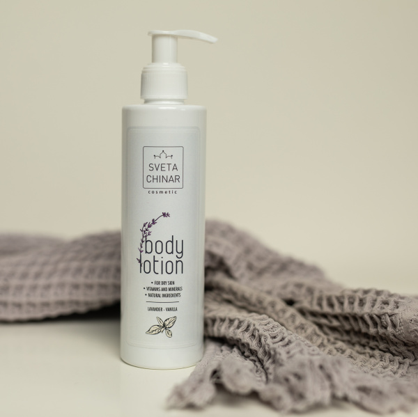 Восстанавливающий лосьон для тела лаванда- ваниль